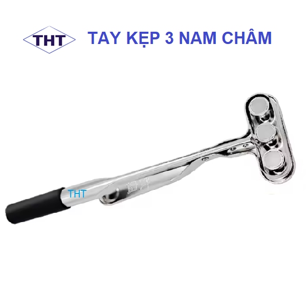Tay kẹp 3 nam châm